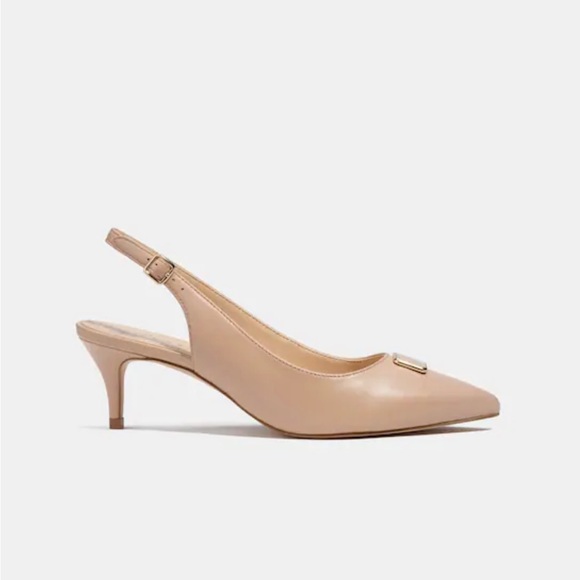 Coach Jillian Slingback Women Heels - Colour: Beechwood - Size: 5 - Brand New - Picture 2 of 4